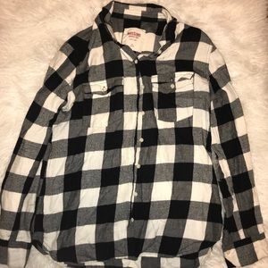 Black and White Flannel